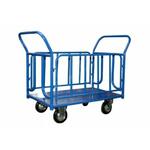 Платформенная тележка с трубчатыми бортами КПО-500Т 150-И