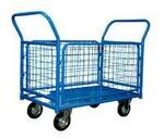 Тележка платформенная 4-х колесная Стелла КПО-300 С борт-сетка 150-И