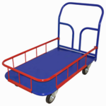 Тележка платформенная с бортиком 150мм (800х1800) ТПБ 10 160 (с набором колес) Rusklad Тележка платформенная с бортиком 150мм (800х1800) ТПБ 10 160 (с набором колес) Rusklad