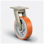 Колесо большегрузное полиуретановое поворотное EV01 VBP 250 Колесо большегрузное полиуретановое поворотное EV01 VBP 250