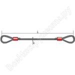 Канатный петлевой строп КантаПлюс оСКП-8,0/5,0м