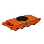 Транспортная роликовая платформа CRA/CTA-12, (18000 кг), тележка транспортная производственная, подводная опора транспортировочная подкатная