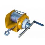 Промышленная барабанная лебёдка JHW-1,0 (с канатом)