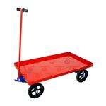 Тележка платформенная поворотная ТПО 7 (800x1400) (цена без стоимости колес)
