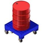 Поддон под бочку с накопительной емкостью и краном (836х836х220мм) ПДБ 1 200 (с набором колес) Rusklad Поддон под бочку с накопительной емкостью и краном (836х836х220мм) ПДБ 1 200 (с набором колес) Rusklad