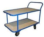 Тележка платформенная 4-х колесная Стелла КП-2 2-х ярусная 200-И