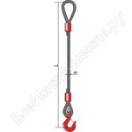 Одноветвевой канатный строп КантаПлюс о1СК-8,0/8,0м