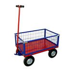 Тележка поворотная с сетчатыми бортами тпоб 2 С (600x900) (цена без стоимости колес)