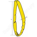 Круглопрядный кольцевой строп КантаПлюс кКСК-45,0/8,0м