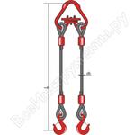 Двухветвевой канатный строп КантаПлюс о2СК-8,0/5,0м