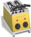 Коммерческий тостер с зажимами Milantoast 7001 (gold)