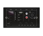 DSPPA MAG-808C Выносная панель управления. LCD-дисплей. Функции дистанционного выбора источников сигнала, встроенный MP3-плеер, регулировка уровня громкости. Вход: USB, RCA, XLR