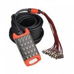 Soundking BCB405-30m Сценическая коммутационная коробка 20хXLR входов + 4хXLR выхода, 30м