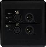 Xilica R22-WP-X панель аудио измерений с двойными 2 in/ 2o ut разъемами Dante