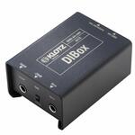 KLOTZ DX10 пассивный директ бокс (DI-box), балансный выход XLR/линейный выход Jack 6.3 мм, гармонические искажения.