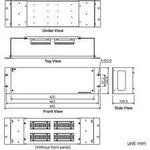 Панель коммутационная TOA E-7000TB