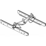 DAS AUDIO AX-LX118S2 Рама для подвеса LX-118A