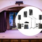 Комплект звука для школьного актового зала Комплект звука для школьного актового зала