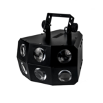 STAGE4 BEAMBANK 6-24XA Прибор световых эффектов, источник света 24*3W LED (6R+6G+6B+6A), DMX-512 – 4 кан., строб, диммер, Master-slave/Auto/Sound, мощность 75 Вт., 260*280*220 mm, 2.9 kg.