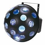 American DJ LED Quest светодиодный прибор с 19 линзами, вращающиеся RGB лучи с широким углом раскрыт