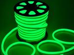 NEO-NEON LN-FX-30-24 V-G 24 вольта , гибкий LED шнур, 14х27,5 мм, 10 м/катушка, расстояние между диодами 0,5quot; цвет зеленый, 2 комплекта аксессуаров