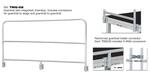 GUIL TMQ-02 перила 2 м для станков TM440, TM440XL, TM441, TM442XL и TM440S