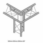 Соединительный элемент для фермы Dura Truss DT 23 C31-ULDR 3way corner 90