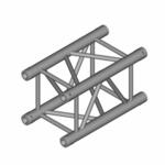 Dura Truss DT 34-100 ферма алюминиевая, сечение 300 х 300 мм, длина 100 см, труба 50 х 2