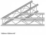 Dura Truss DT 24 C19-L45 узел стыковочный двухлучевой - угол, 45°, сечение 220 х 220 мм, длина сторон 100 см Dura Truss DT 24 C19-L45 узел стыковочный двухлучевой - угол, 45°, сечение 220 х 220 мм, длина сторон 100 см