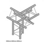 Dura Truss DT 23 T43-UTD Узел стыковочный четырехлучевой Dura Truss DT 23 T43-UTD Узел стыковочный четырехлучевой