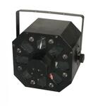 EURO DJ Mixlight I Мультиэффект 3 в 1. Лазер: 100 мВт 650 нм (красный) + 50 мВт 532 нм (зеленый), дискоэффект: 3 х 10W LED RGBWA (5 в 1), строб: 8х3W White