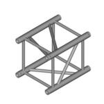 Dura Truss DT 44-150 ферма алюминиевая квадратной конфигурации, сечение 400 х 400 мм, длина 150 см