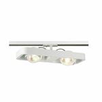 1Phase-Track, Lynah Double Светильник C Cob Led 2X 10Вт (21Вт), 3000К, 1320Lm, 24°, Белый 1Phase-Track, Lynah Double Светильник C Cob Led 2X 10Вт (21Вт), 3000К, 1320Lm, 24°, Белый