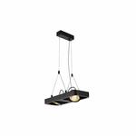 Lynah Double Светильник Подвесной C Cob Led 2Х 10Вт (21Вт), 3000K, 1320Lm, Черный Lynah Double Светильник Подвесной C Cob Led 2Х 10Вт (21Вт), 3000K, 1320Lm, Черный