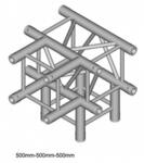Dura Truss DT 34 T40-TD T- joint + Down узел стыковочный четырехлучевой - T+Down, 90°, сечение 290 х 290 мм, длина сторон 500 см Dura Truss DT 34 T40-TD T- joint + Down узел стыковочный четырехлучевой - T+Down, 90°, сечение 290 х 290 мм, длина сторон 500 см