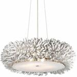 Серия Люстр С Декором В Виде Пластиковых Ворсинок Siesta Круг M