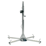 Work LW-142R раздвижная световая стойка с лебедкой, h 4,05м., 100кг, посадочный 35 мм