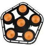 AstraLight M6 блиндер 6 секций по 5 х 10Вт RGBW