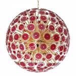Murano Red Disco Glass Sputnik Chandelier Vistosi От Lalume Murano Red Disco Glass Sputnik Chandelier Vistosi От Lalume