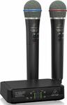 Behringer ULM302MIC Радиосистема микрофонная цифровая с 2-мя ручными передатчиками и приемником Behringer ULM302MIC Радиосистема микрофонная цифровая с 2-мя ручными передатчиками и приемником