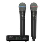 Behringer ULM302MIC радиосистема 2,4 ГГц, двойная, с ручными передатчиками и стационарным приёмником Behringer ULM302MIC радиосистема 2,4 ГГц, двойная, с ручными передатчиками и стационарным приёмником