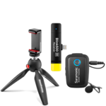Радиосистема Saramonic Blink 500 B3 + Штатив настольный Manfrotto Pixi с держателем смартфона