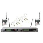 Радиосистема на два микрофона Volta US-102H with aluminuim case