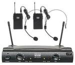 XLine MD-968B радиосистема двухканальная c двумя поясными передатчиками XLine MD-968B радиосистема двухканальная c двумя поясными передатчиками