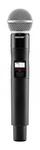 Передатчик SHURE QLXD2/SM58 G51 470-534 МГц ручной серии QLXD с капсюлем микрофона SM58