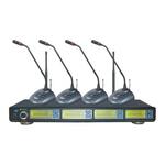 DVON DV-908 радиосистема настольная на 4 микрофона DVON DV-908 радиосистема настольная на 4 микрофона