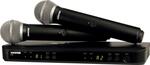 SHURE BLX288E/PG58 M17 662-686 MHz двухканальная радиосистема с двумя ручными передатчиками PG58 SHURE BLX288E/PG58 M17 662-686 MHz двухканальная радиосистема с двумя ручными передатчиками PG58