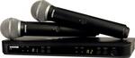 SHURE BLX288E/PG58 M17 662-686 MHz двухканальная радиосистема с двумя ручными передатчиками PG58