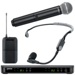SHURE BLX1288E/SM35 M17 - радиосистема С ручным микрофоном SM58 и головным микрофоном SM35
