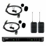 SHURE BLX188E/W85 M17 - презентационная радиосистема с двумя петличными микрофонами WL185